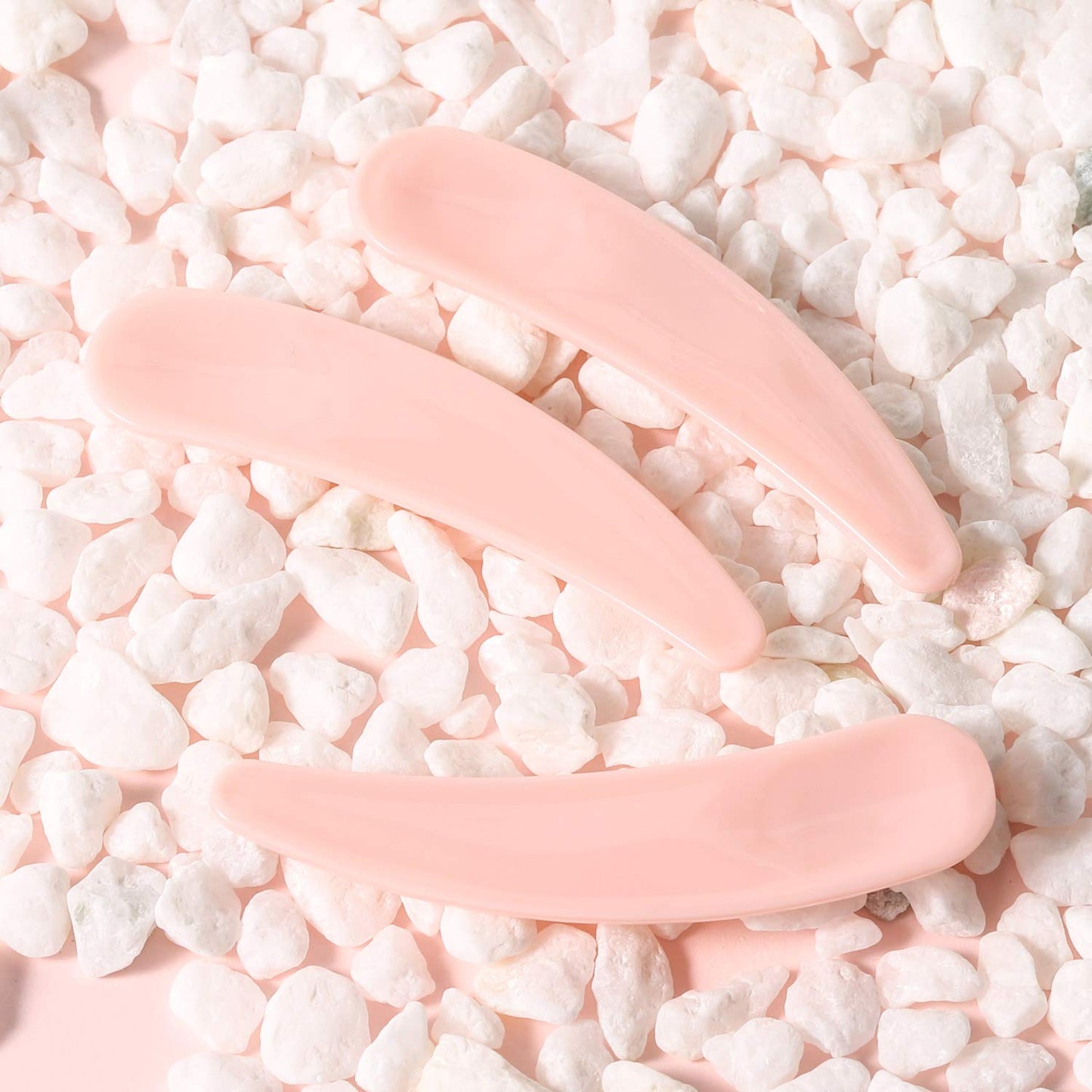 Refillable Cosmetic Sample Jars - 100 Pack 20g (0.7oz) Pink Small Travel Containers with Lids + 10 Mini Makeup Spatulas - BPA Free