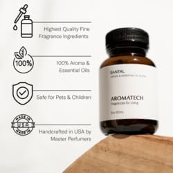 AromaTech White Tea & Bamboo for Aroma Oil Scent Diffusers - 10 Milliliter