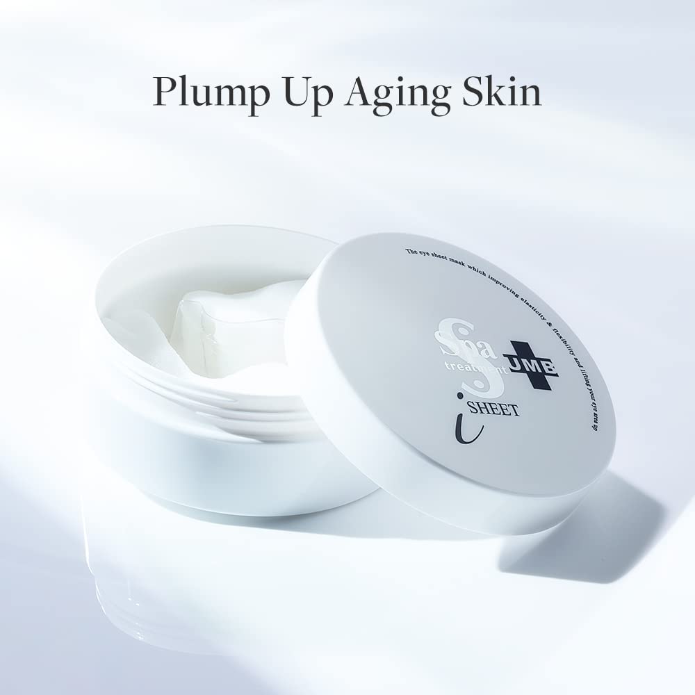 Spa Treatment UMB Stretch iSheet Japanese Under Eye Masks (30 Pairs) - Effective Anti-Aging Under Eye Patches for Dark Circles, Dry, Dull Skin Around the Eyes - Moisturize and Refresh your Skin