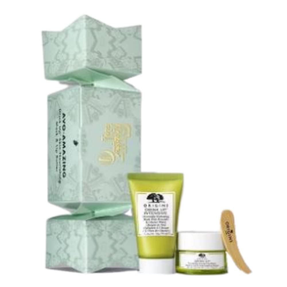 Origins Avo-Amazing Drink Up Skin-Nourishing Mask & Lip Butter - 2 Piece Travel Size Set