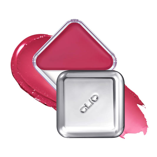 CLIO Essential Lip & Cheek Tap, Easy to Use, Glides on Effortlessly, Non-Greasy, Travel-Sized Creamy & Blendable Color For Lips & Cheeks (05 CHERRY SHOWER, One Size)
