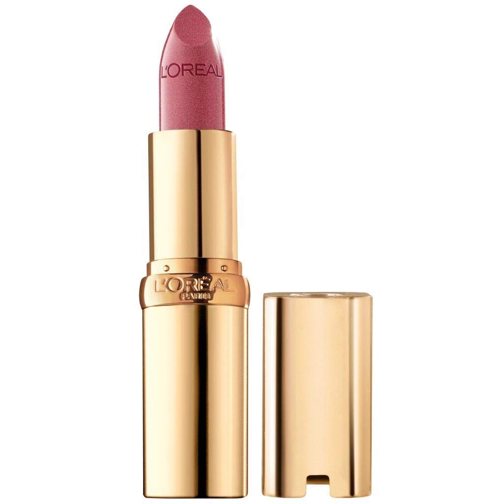 L'Oreal Paris Colour Riche Original Creamy, Hydrating Satin Lipstick with Argan Oil and Vitamin E, Peony Pink , 1 Count