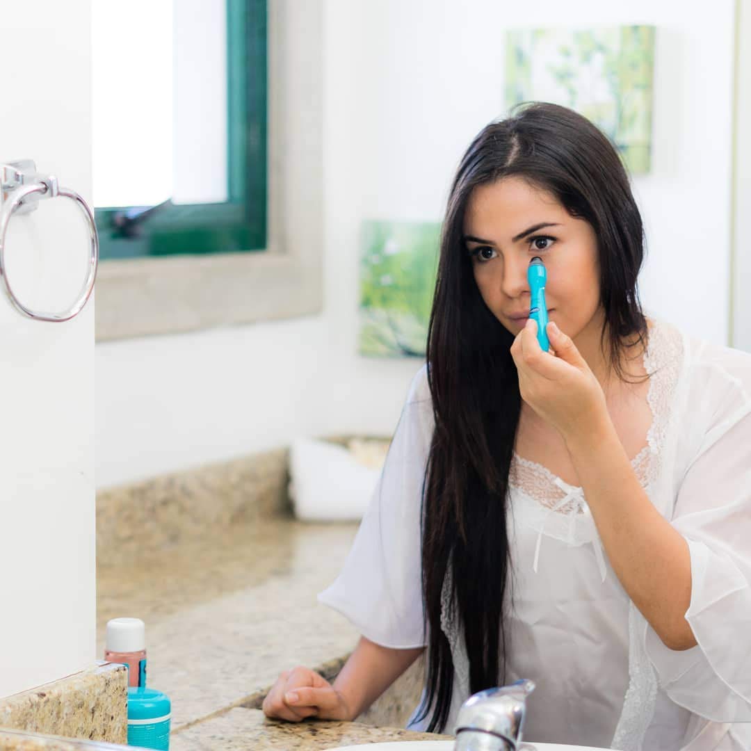 Dermisa Eye Roller for Puffy Eyes - Anti-Puff Dark Circle Under Eye Treatment Serum with Caffeine & Peppermint for Bright, Healthy Skin - Paraben, Fragrance, Dye and Oil Free - Made in USA - Pack of 1