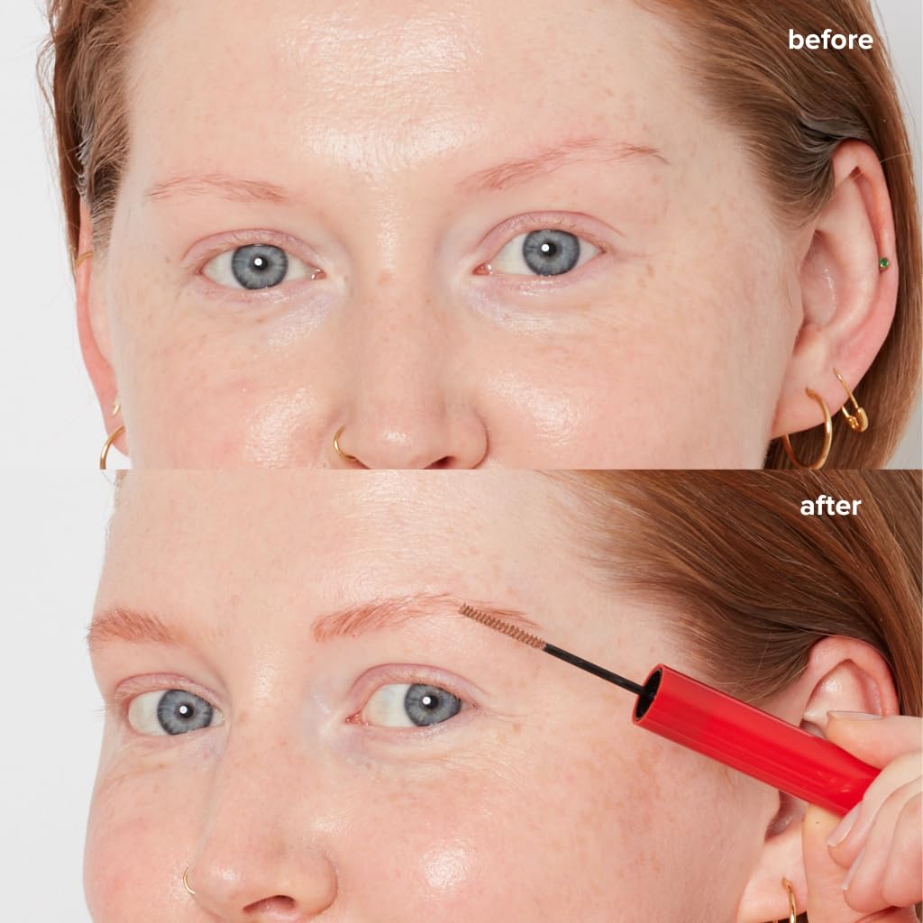 How to be a Redhead Finally Have Brows Longwearing Eyebrow Gel for Redheads, Universal Red Tinted Brow Gel, Cruelty-Free, As Seen On Shark Tank