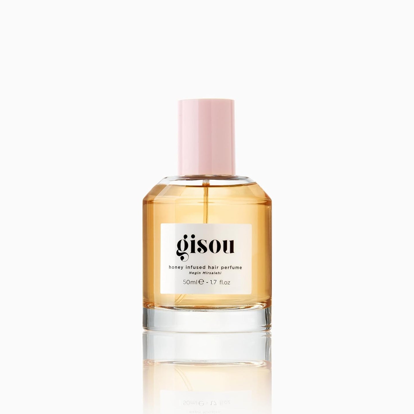 Gisou Honey Infused Hair Perfume, A Delicate Hair Fragrance with Sweet Notes of Honey Blended into Spring Florals, Nourishing and Hydrating Hair Shine Spray (1.7 fl oz)