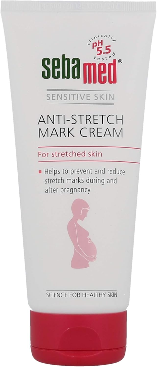 Sebamed Anti-Stretch Mark Cream Stretch Mark Cream - for Pregnancy Stretch Mark & Prevention Oil - Stretch Mark Removal Cream for Pregnant Women, Mothers - Safe for All Ages & Skin Types