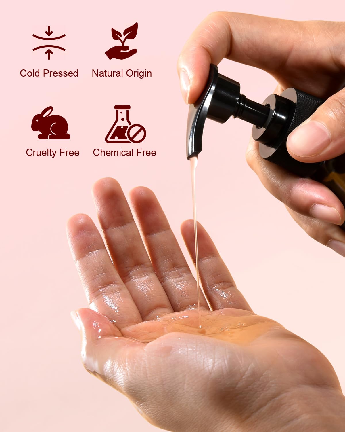 Yoken Rosehip Seed Oil Organic, USDA Certified 100% Pure Rosehip Oils for Face, Hair & Body, 8 fl oz Cold Pressed Rose Hip oil for Skin Moisturizing, Scar Fading, Gua Sha, Massage, Carrier Oil DIY