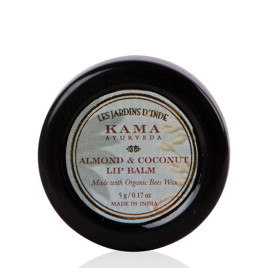 Kama Ayurveda Almond and Coconut Lip Balm, 5g