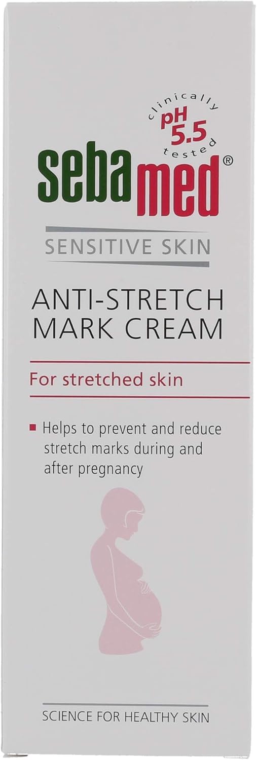 Sebamed Anti-Stretch Mark Cream Stretch Mark Cream - for Pregnancy Stretch Mark & Prevention Oil - Stretch Mark Removal Cream for Pregnant Women, Mothers - Safe for All Ages & Skin Types