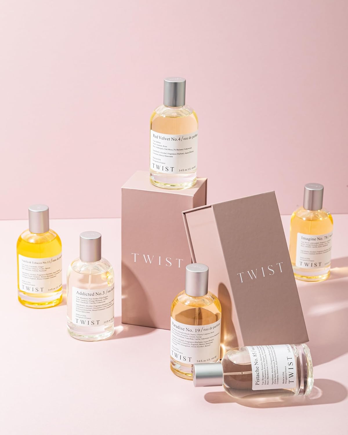 Twist North Star No. 147 - Eau De Parfum Inspired by Amoua. Guidance, Long-Lasting Perfume For Women & Men, Pear & Hazelnut, Vegan, Clean Ingredients, Unisex, Fragrance - Spray 100 ml | 3.4 fl. oz.