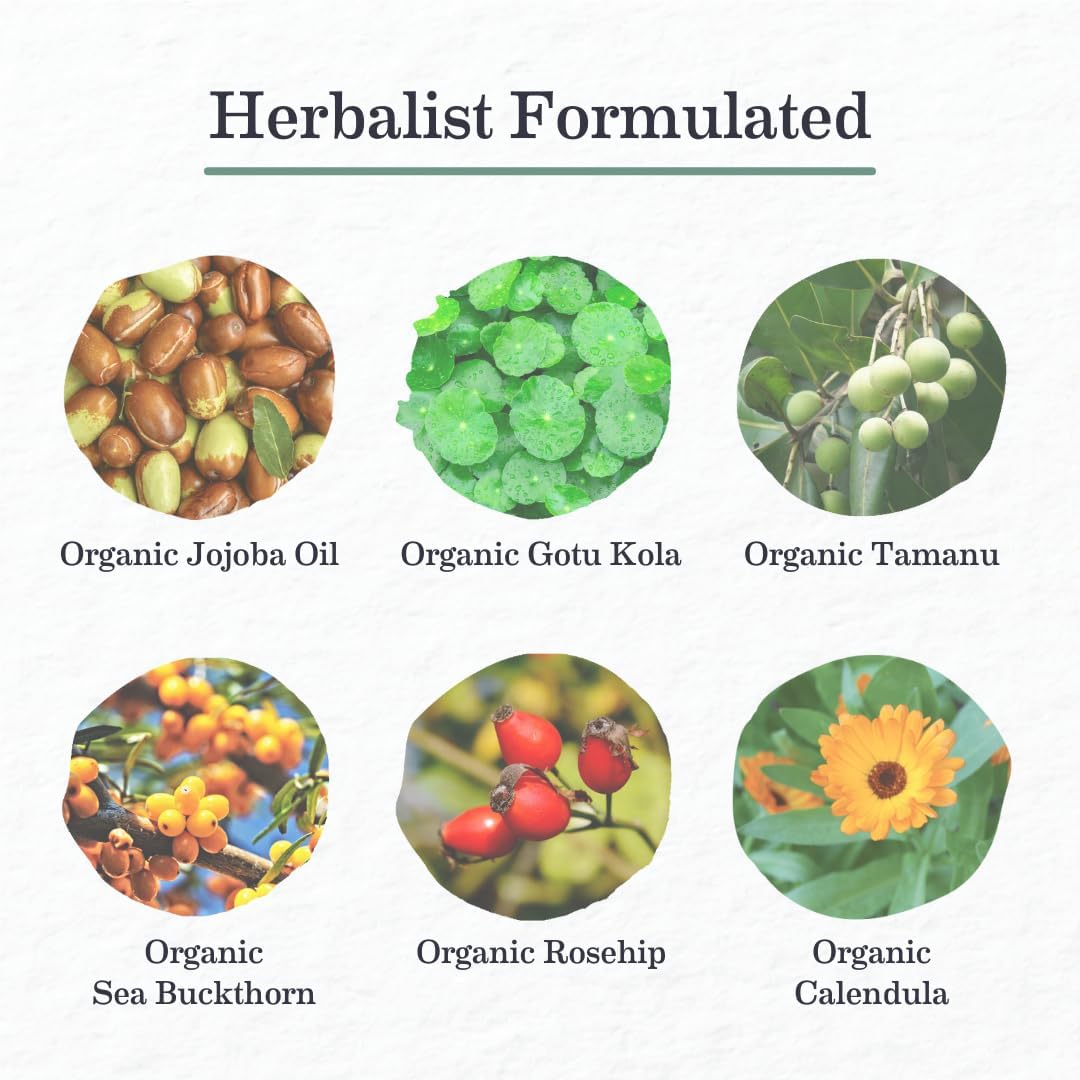 Earth Mama Organic Skin & Scar Balm |C-Section Recovery Skin Care, Pregnancy Stretch Mark Scar Cream with Organic Jojoba Oil, Tamanu Oil & Gotu Kola (2-Pack)