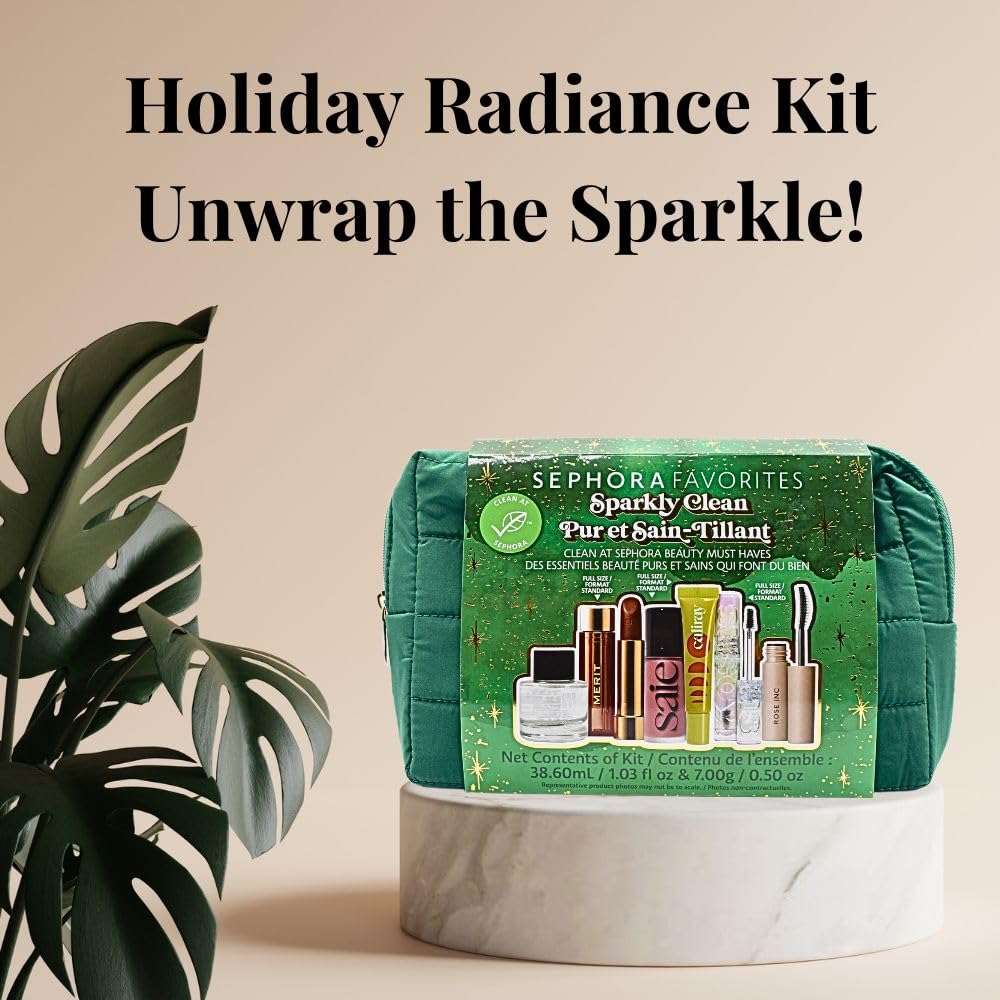 Sephora Favorites Holiday Sparkly Clean Beauty Kit