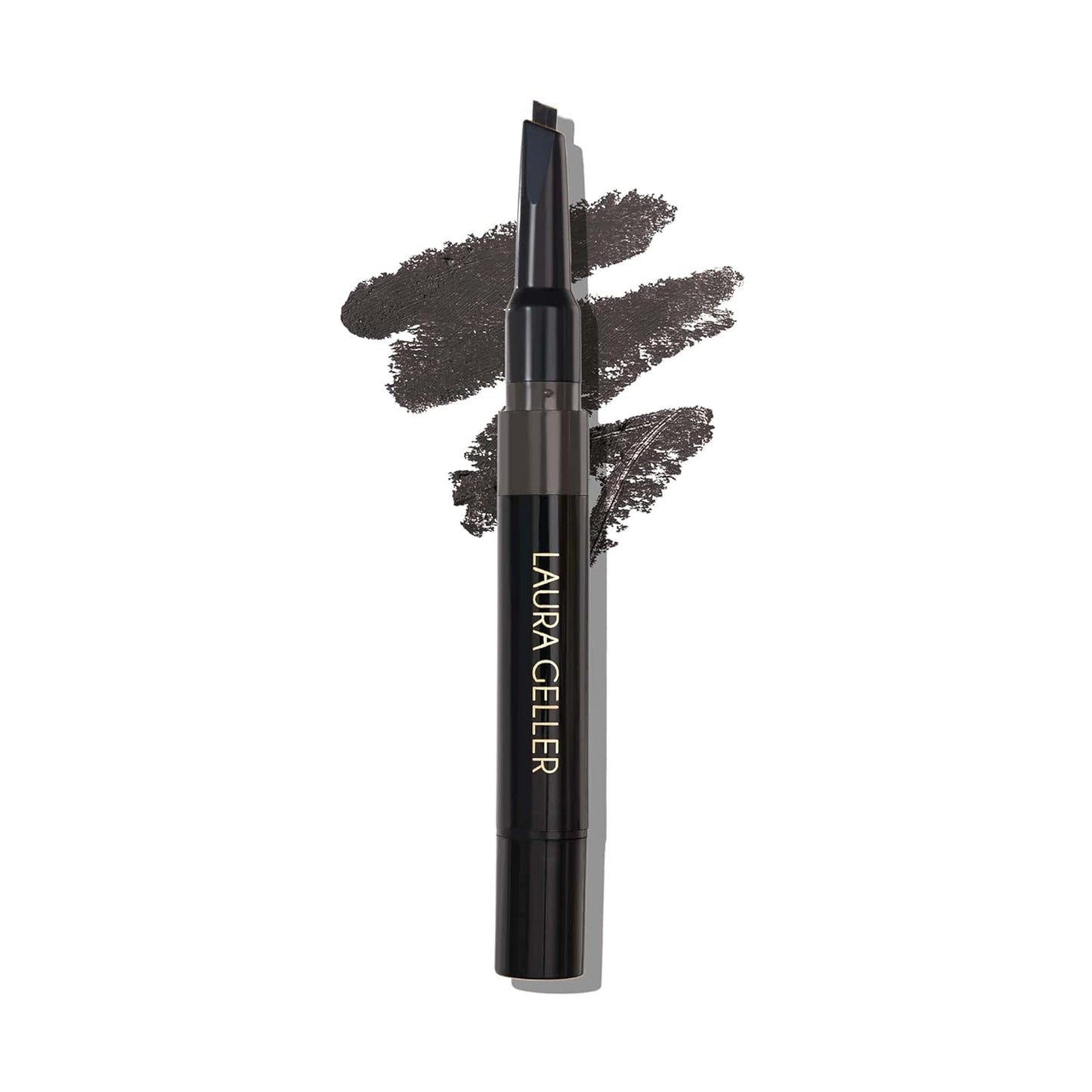 LAURA GELLER NEW YORK Sculpt-n-Stay Waterproof Brow Pencil & Gel- Soft Black