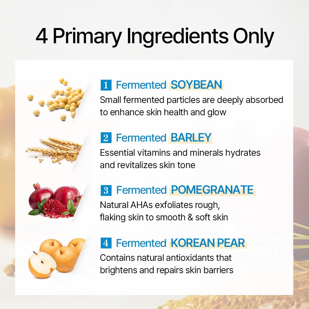 mixsoon Bean Essence, Vegansnail, Exfoliating Essence for face, Hydrating Korean Skin Care,Glassskin 1.69 fl.oz/50ml