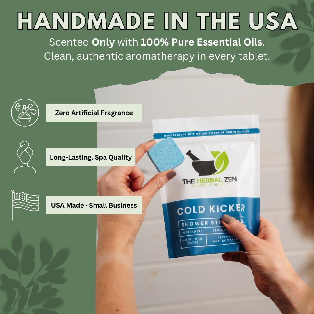 Aromatherapy Shower Steamers Gift Set, Shower Bombs Made in The USA, Relaxation Gift for Women, Lavender Shower Steamers for Women, Eucalytus Shower Steamer, Mothers Day Gifts