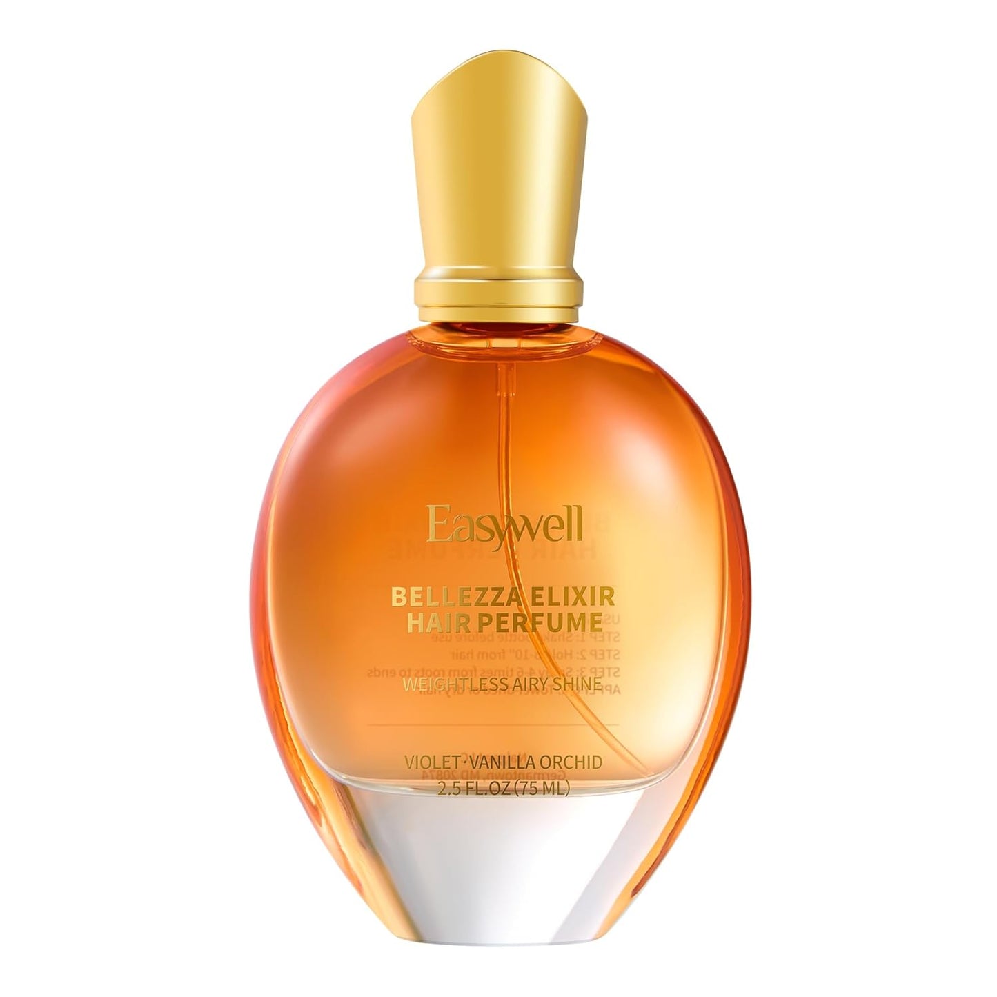 Leave In Conditioner Spray, Hair Perfume for Women, Hair Spray Women with Vitamin B5, Moisturizing & Nourishing Hair, Violet Vanilla Orchid, 2.5 Fl Oz, Present Edition with 2 Additional Mini Samples