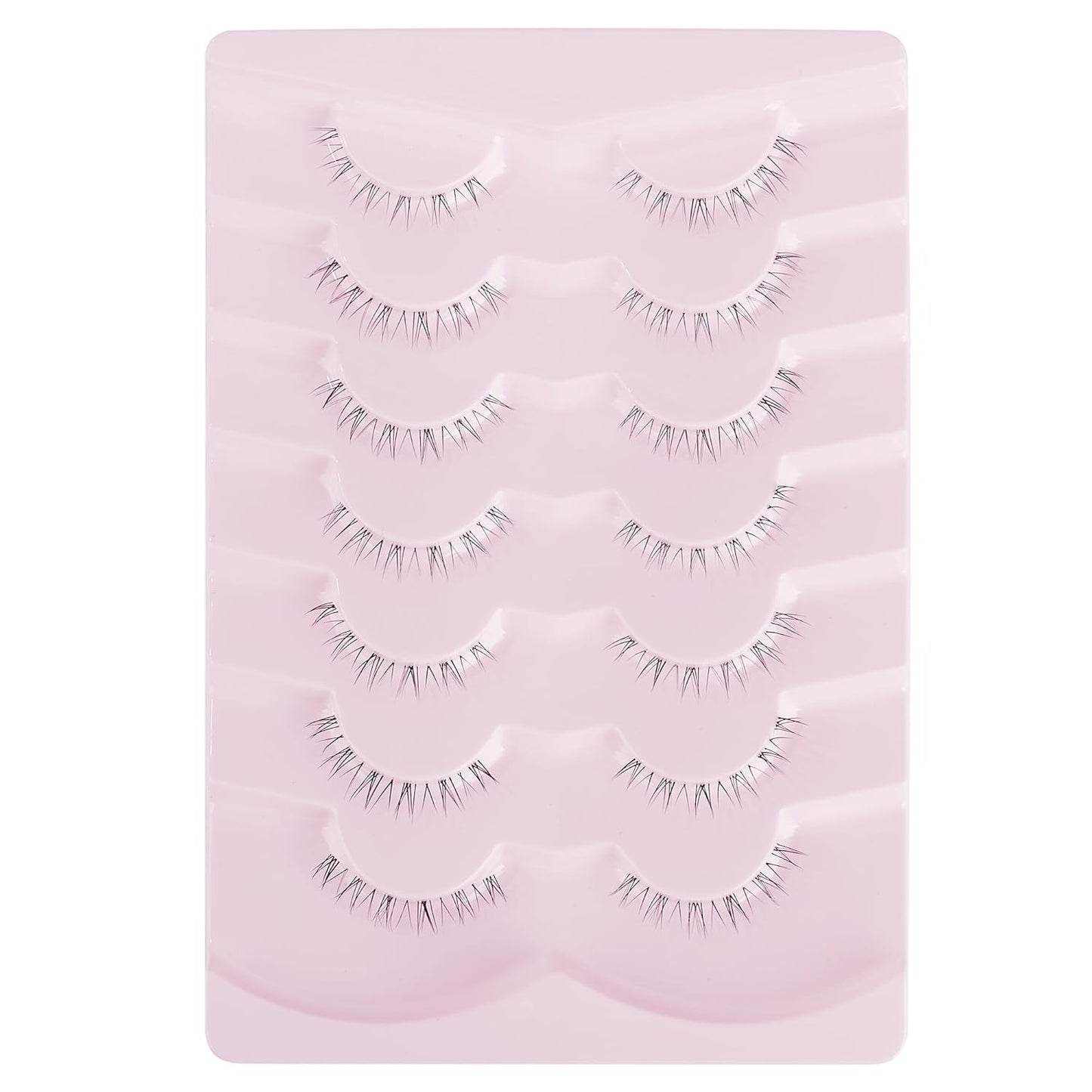Eyelashes False Bottom Lashes Lower Lashes Fake Bottom Eyelashes 7 Pairs R-2