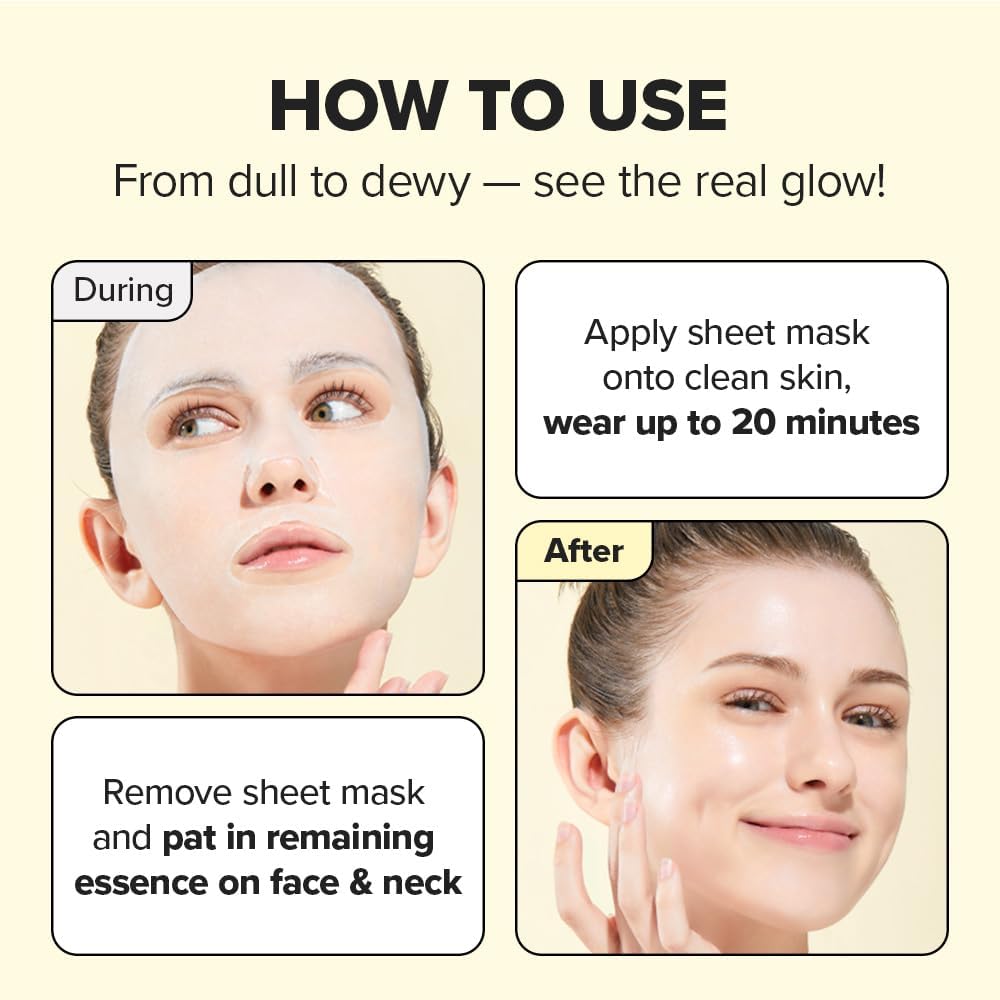 I DEW CARE Glass Skin Facial Sheet Mask Variety Pack - Let's Get Sheet Faced | 14 Days Facial Masks Set, Moisturizing Face Masks Skincare, Korean Face Mask, Hydrating Collagen Face Mask, 14 Count