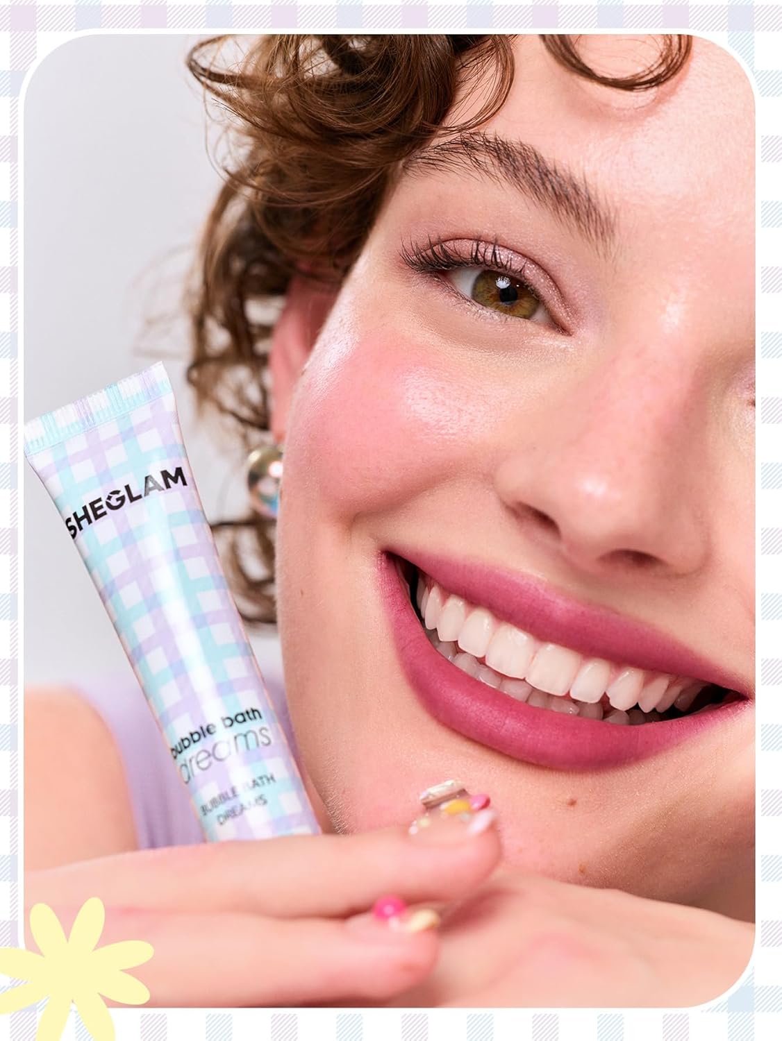 SHEGLAM Bubble Kiss Lip Balm Semi-Matte Nourishing & Hydrating Moisturizing Lip Balm - Berries