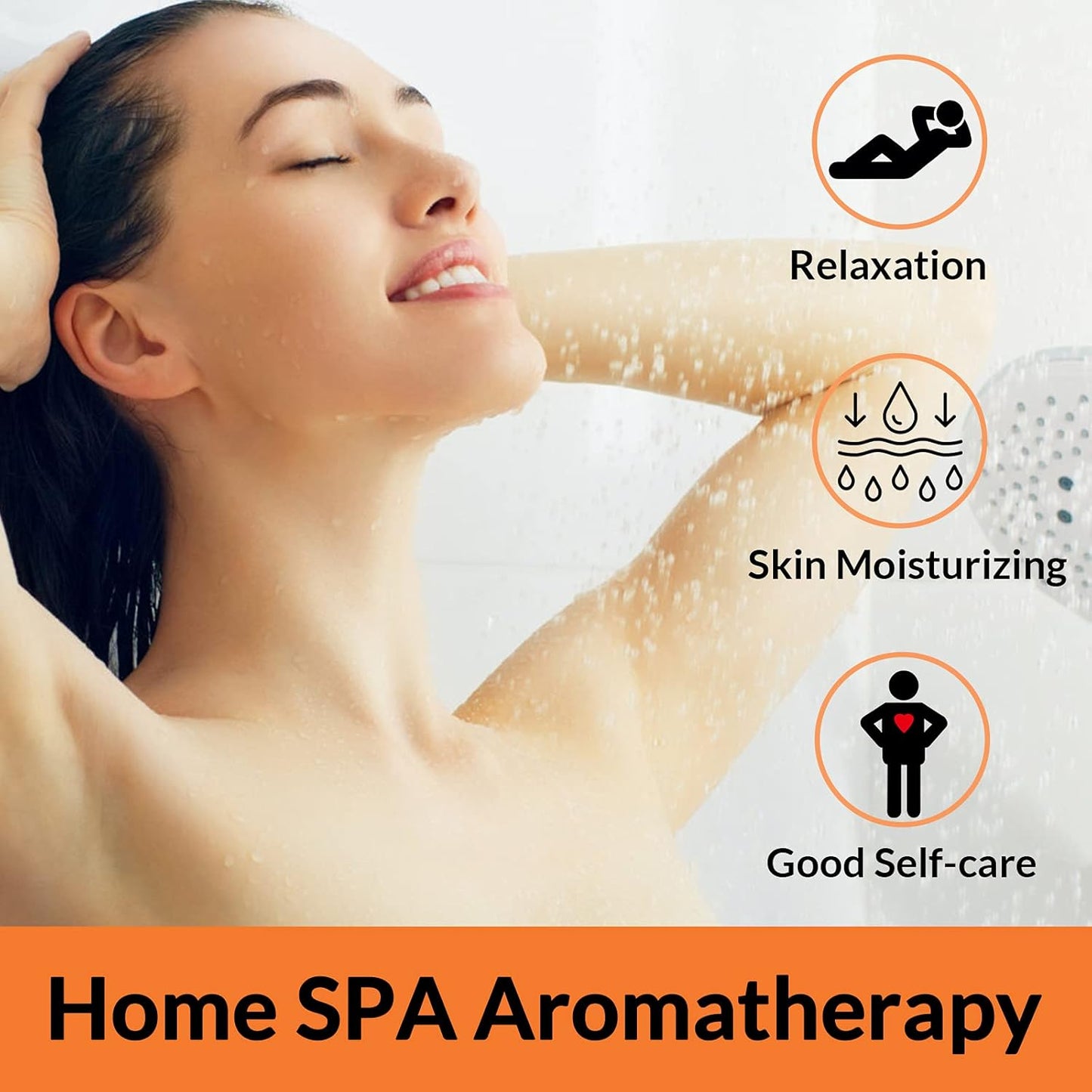 Lagunamoon Aromatherapy Shower Steamers, 6 Piece Variety Pack Handmade Shower Steamers with Pure Essential Oils to Relax, Moisturize for Spa Day, Self Care for Men, Women, Pampering Gifts for Her