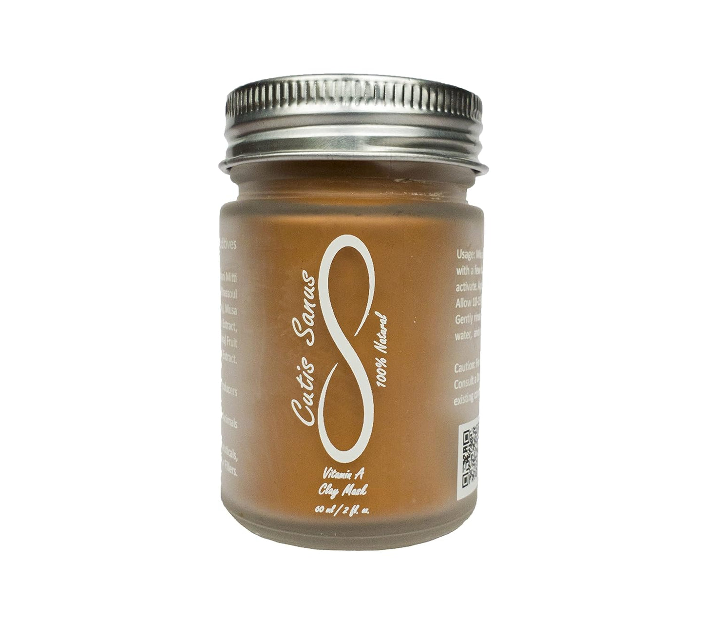 100% Natural Vitamin A Clay Mask 120g All Clay & No Water