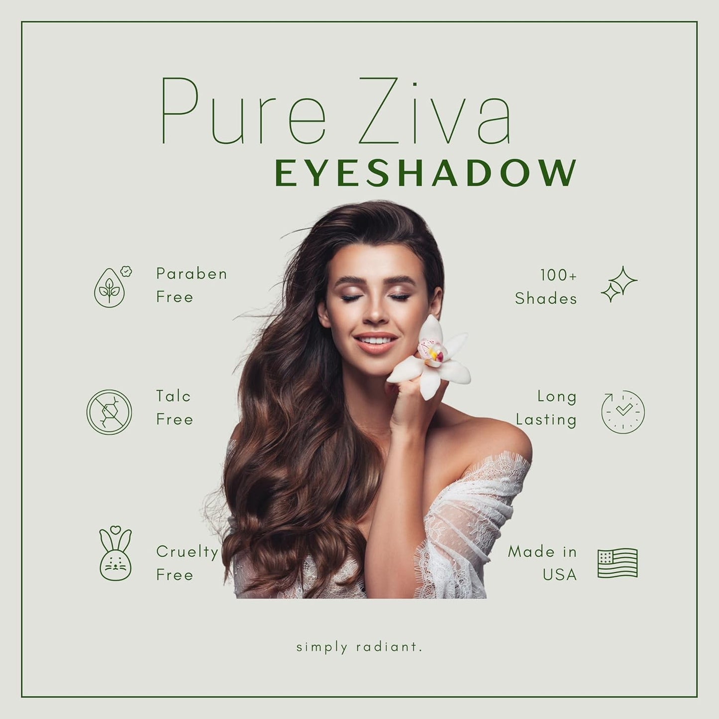 Copper Light Bronze Pink Mocha Brown Vegan Loose Eyeshadow Powder Pigment, Single Glitter Mineral Dust Jar Pot, Talc & Paraben Free, No Animal Testing & Cruelty Free