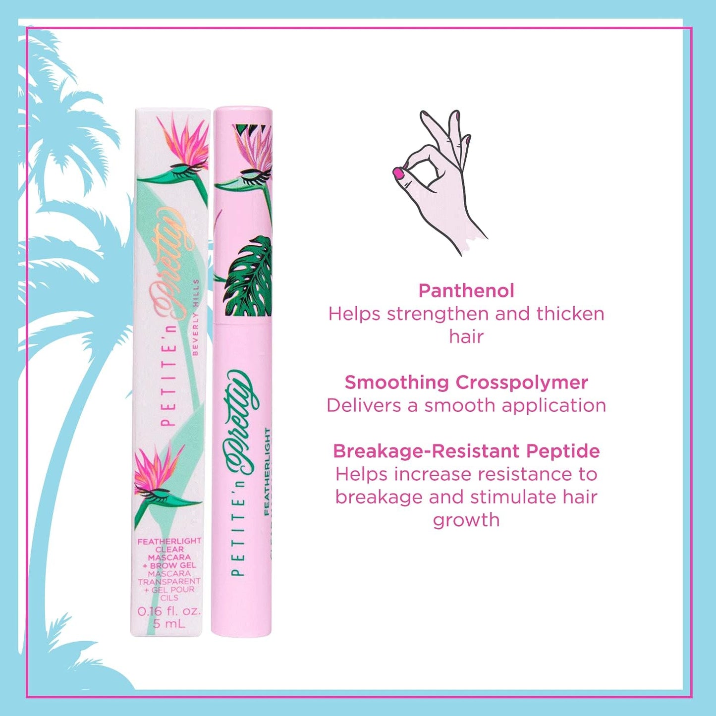 Petite 'n Pretty Makeup Set for Kids (Dream in Pink) - Makeup for Tweens & Teens - Featherlight Clear Mascara and Brow Gel, Multi Stick for Eyes & Cheeks, Lip Balm, Made in the USA