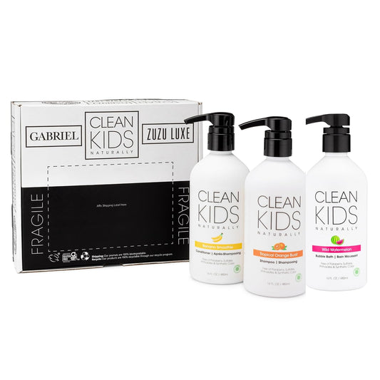 Clean Kids Naturally Bath Sets (Shampoo, Conditioner, & Bubble Bath)