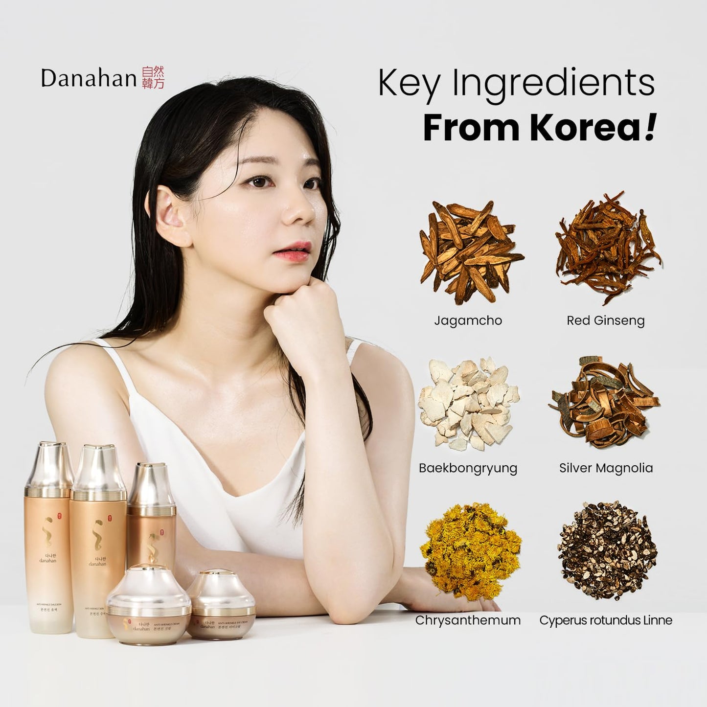 Bon Yeon Jin Skin Care 4pcs Special Set | Anti-Wrinkle, Moisturizing, Hydrating, Soothing, Korean Skin Care, Korean Skin Care Set