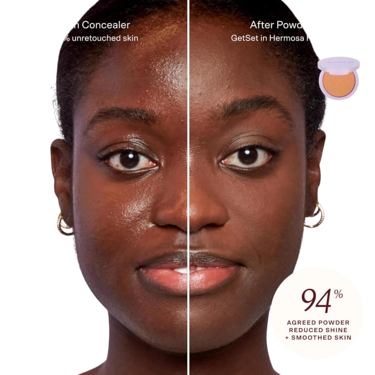 Tower 28 GetSet™ Talc-Free Setting Powder – Blurring, Soft Matte, Sweat-Proof & Transfer-Proof – Hydrating, Sensitive Skin Safe, Vegan & Cruelty-Free – Hermosa Honey