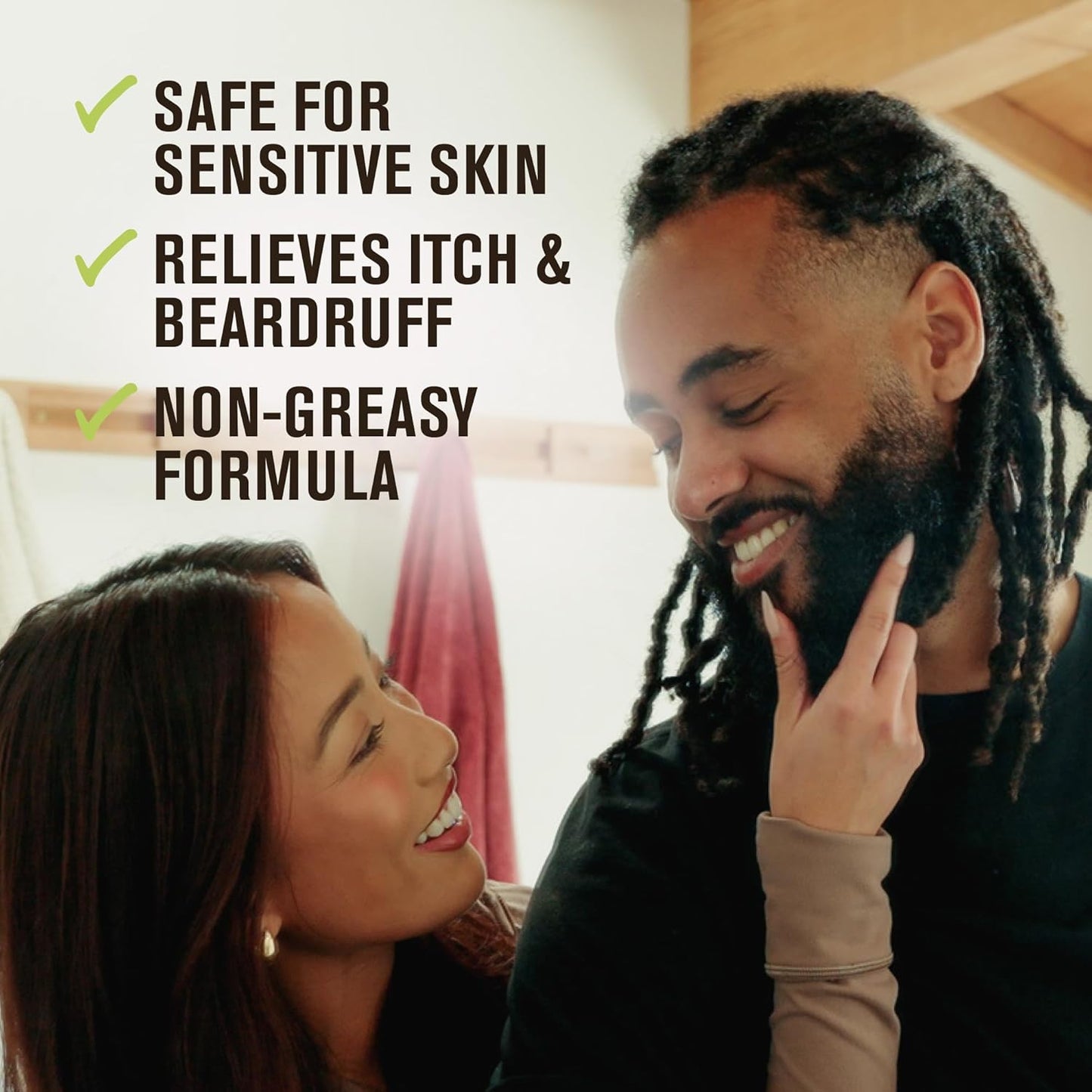 Every Man Jack Unscented Beard Butter - Fragrance Free for Sensitive Skin - Rejuvenates, Hydrates, and Styles Dry, Unruly Beards - Naturally Derived with Shea Butter and Coconut Oil - 4oz (2 Pack)