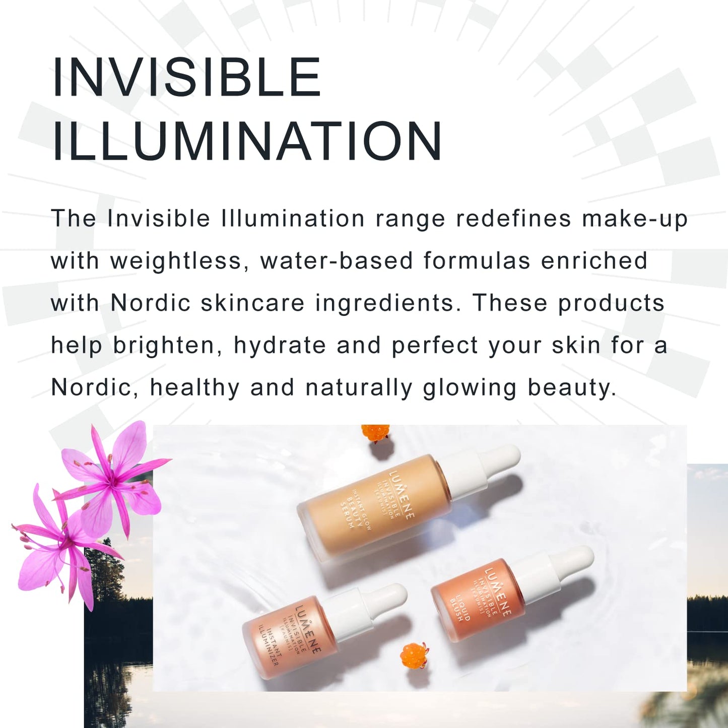Lumene Invisible Illumination Serum in Concealer - Vitamin E Hydrating Concealer - Lightweight Color Corrector for Dark Circles - Multi-Use Makeup Hybrid - Deep (10ml)