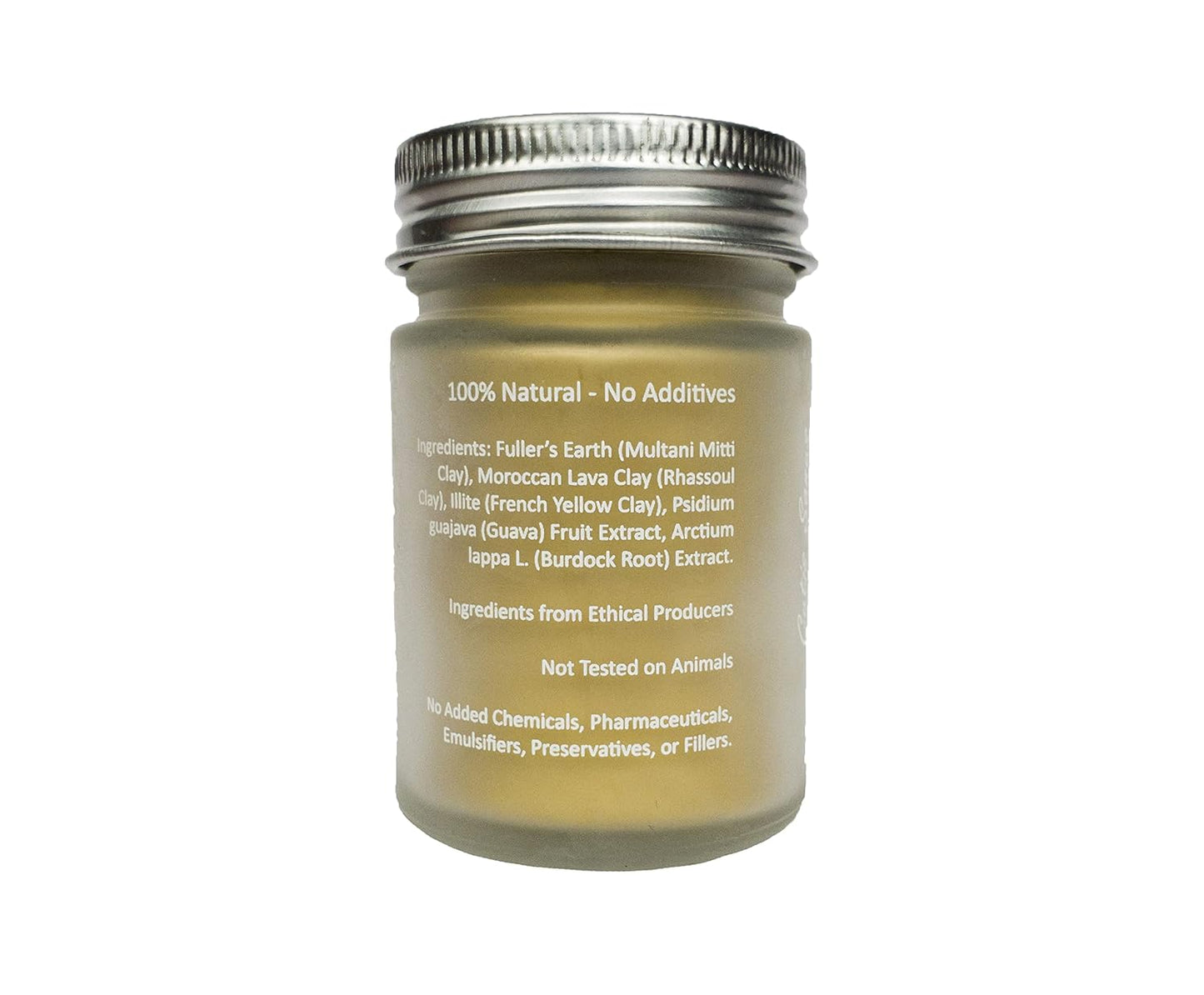 100% Natural Vitamin B Clay Exfoliating Face Mask 120g All Clay & No Water