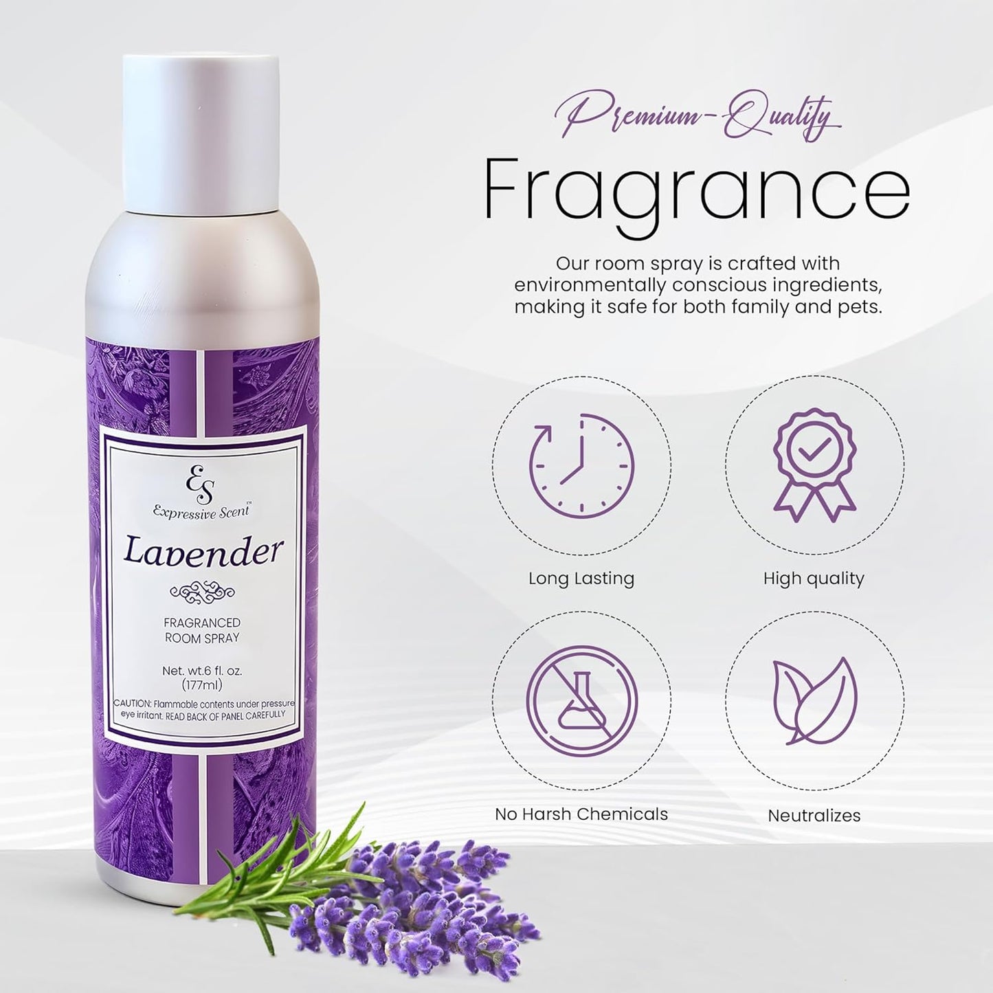 6 oz Lavendar Fragrance Room Spray