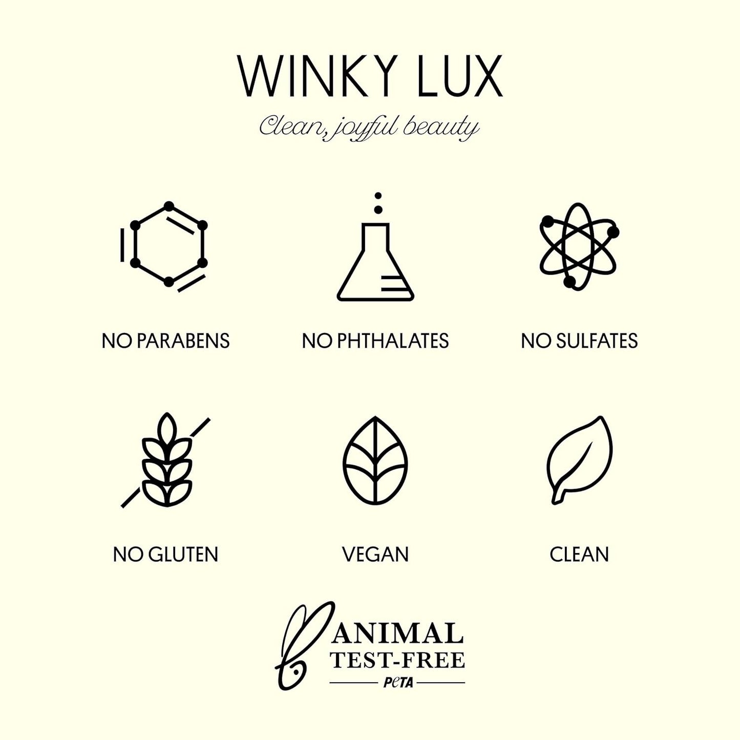 Winky Lux Charmsters Tenacious Palette, Eyeshadow Palette with Pink, Peach and Red Eyeshadows, Makeup Palette