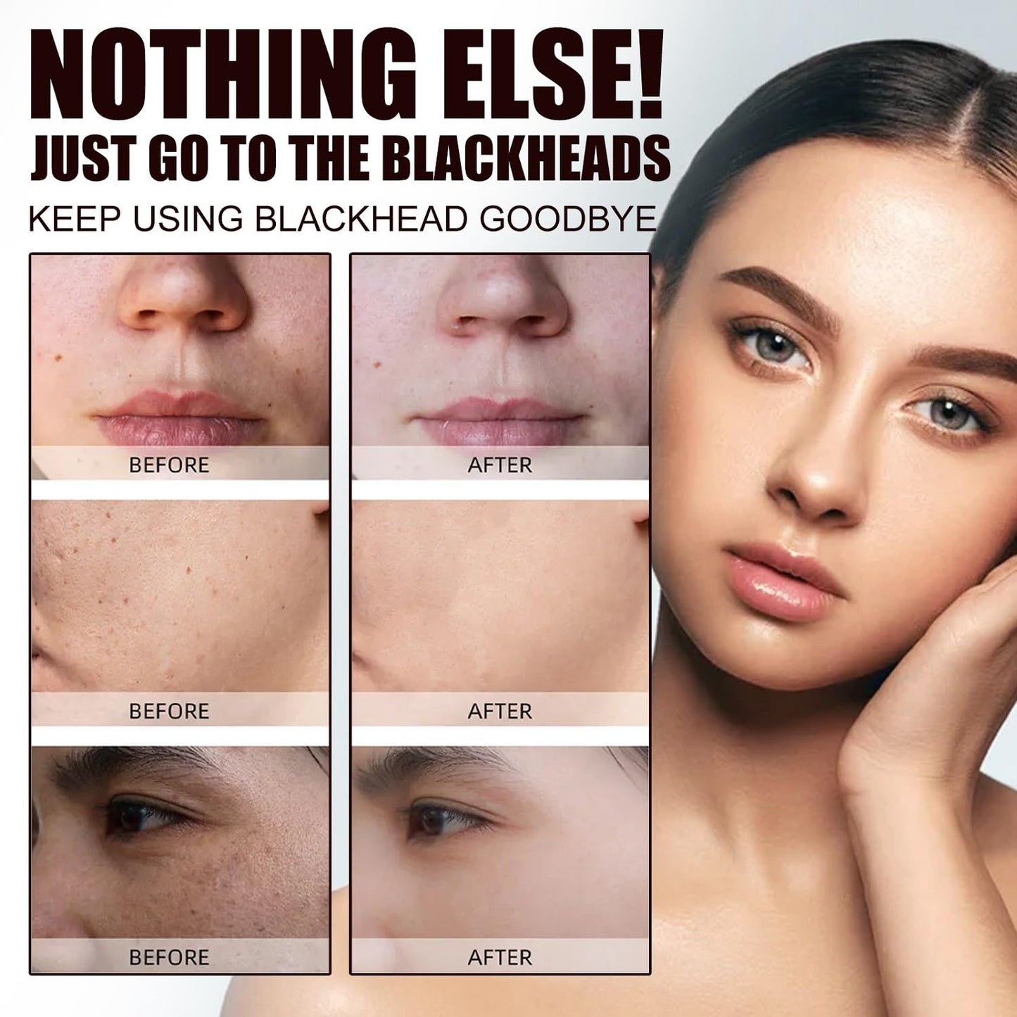 2PC Soly Black Tea Face Mask, Skinning Peel off Mask with Black Tea extracts, Deep Cleansing Pores, Remove Blackheads, Oil Control, Moisturizing for All Skin Types