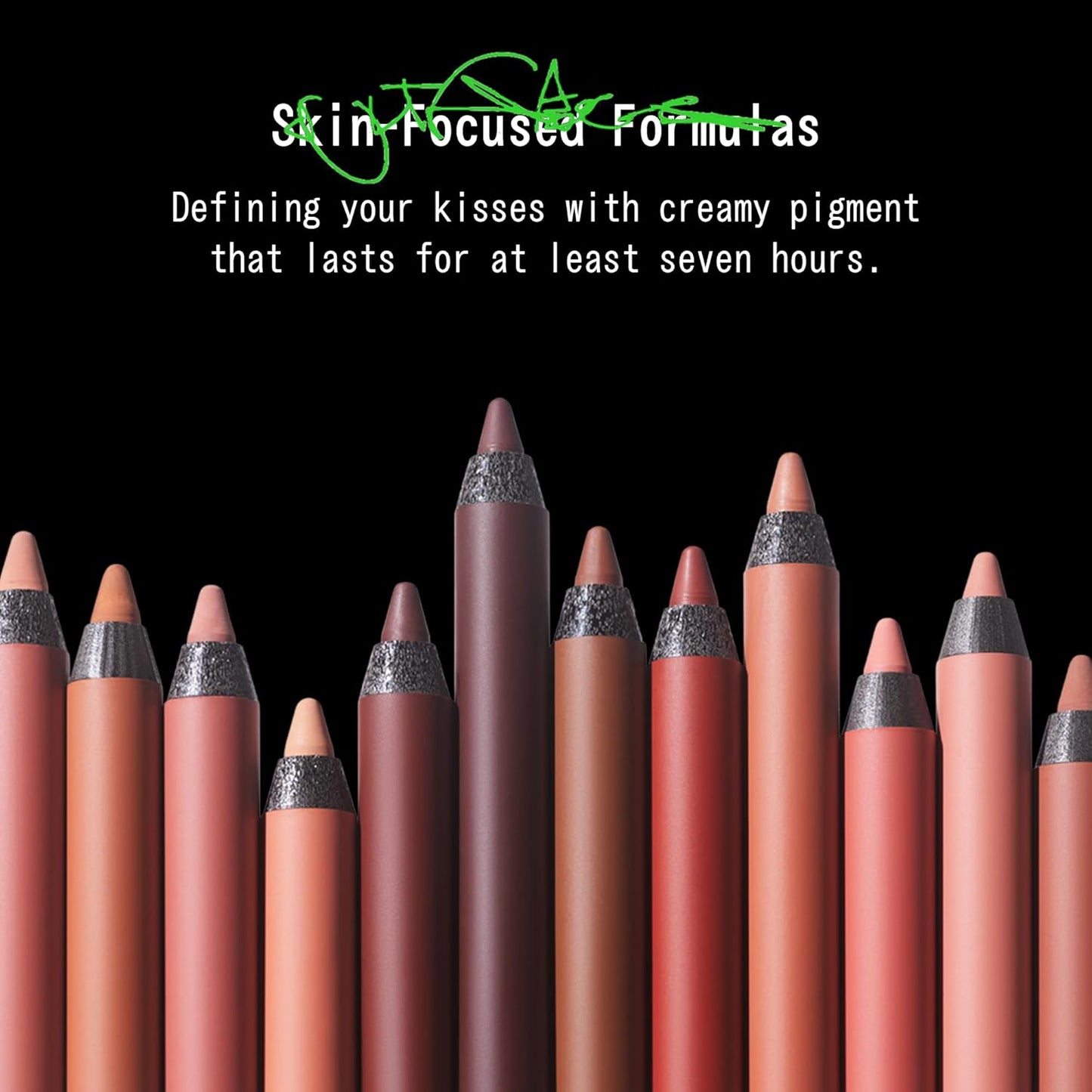 about-face Matte Fix Lip Pencil Smoked – Long-Wear, Creamy Matte Lip Liner with Hyaluronic Acid & Vitamins C & E – Vegan, Cruelty-Free, Clean Beauty – 0.042 oz (Plum Brown)