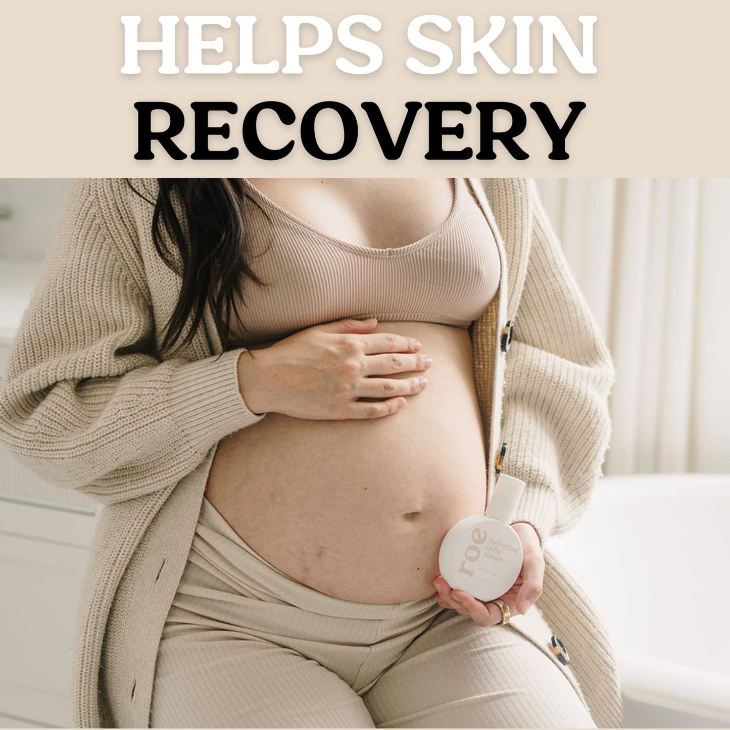 Stretch Mark Belly Serum/Oil for Sensitive Skin with Long and Short-term Hydration, Increases Skin Elasticity and Firmness Reduce Stretch Marks (Belly Serum)