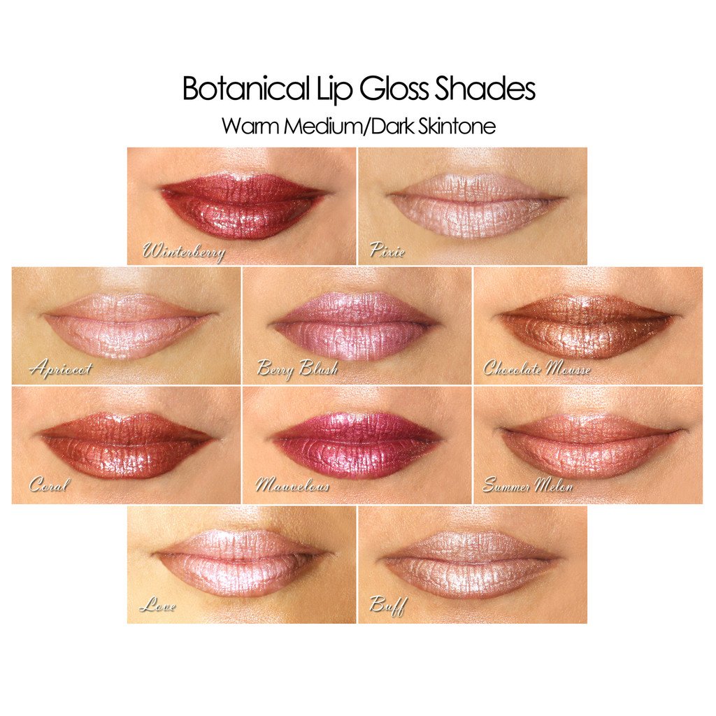Lauren Brooke Cosmetiques Botanical Lip Gloss (Berry Blush)