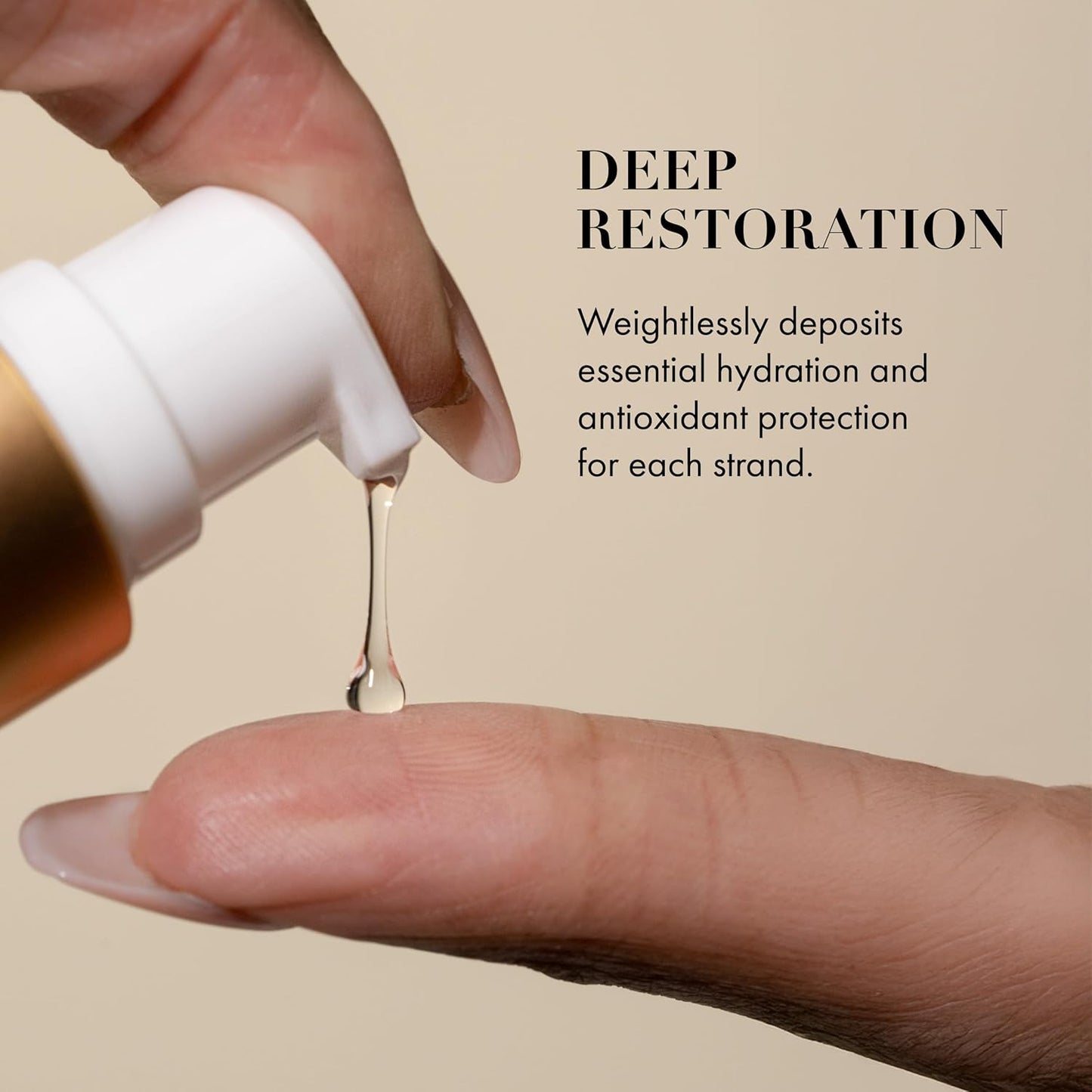 Goldie Locks Signature Hair Serum - Anti-Frizz and Humidity Control - Lightweight Shine Enhancer - Safe for Extensions and Color-Treated Hair - Protein-Free - 1.7 fl oz