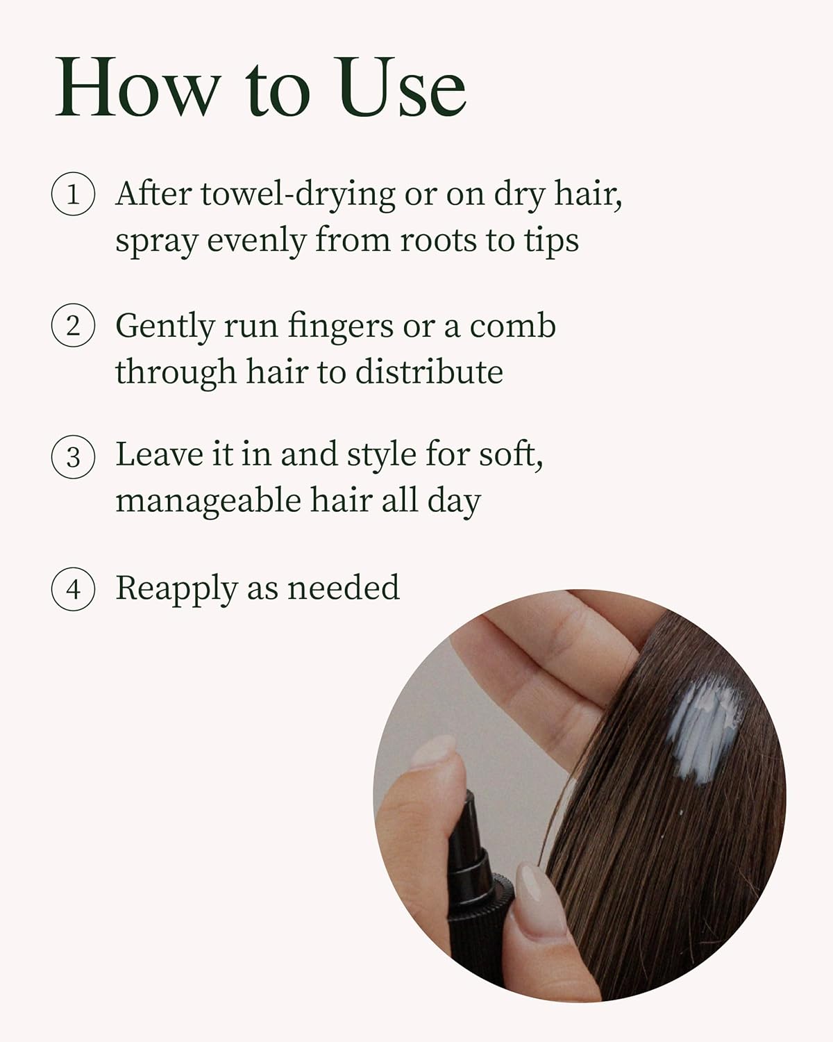 YADAH Detangled Leave-In Cream Mist, 5.07 Fl oz | Non-Greasy Hydration with Ceramide NP, Jojoba Oil & Keratin | Restores Shine, Repairs Damage, Prevents Frizz for All Hair Types