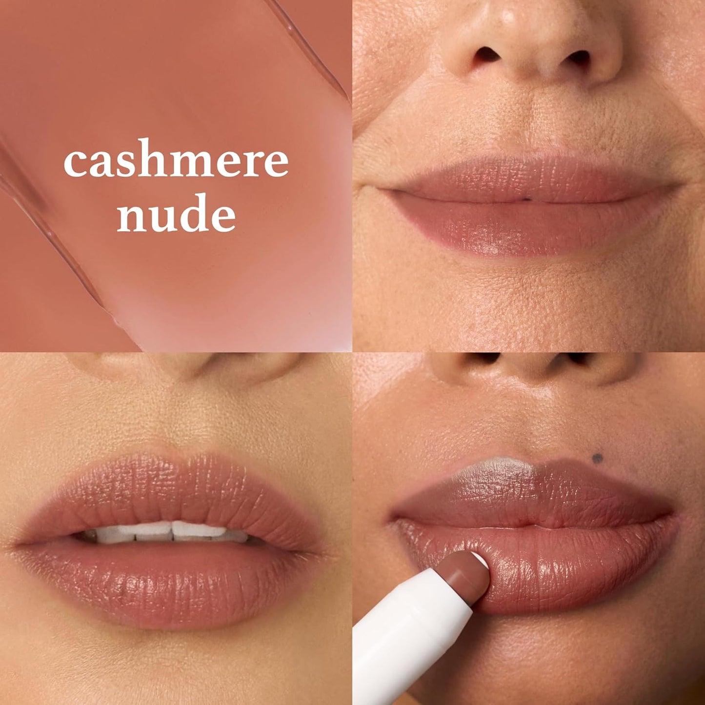 Julep It's Balm Tint of Color Lip Balm Trio - Cherry Wood, Cashmere Nude, Dusty Orchid Summer | Hydrating Lip Color with Vitamin E Core | Natural Gloss Finish | Vegan & Cruelty-Free