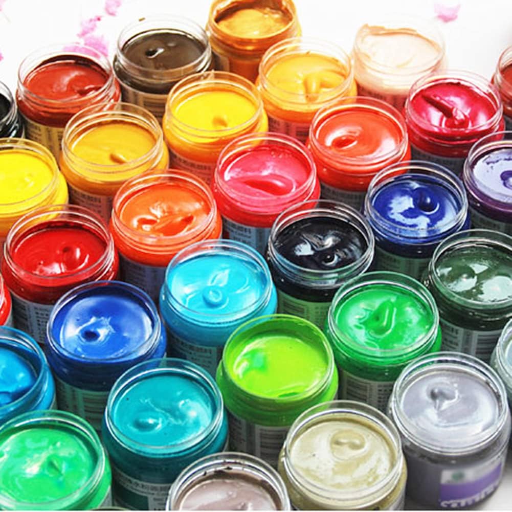 TUZAZO 24 Pack 2 Oz Small Plastic Container Jars with Lids and Labels BPA Free, Empty Round Clear Cosmetic Containers Plastic Slime Jars for Lotion, Cream, Ointments, Samples, Travel Storage (24)