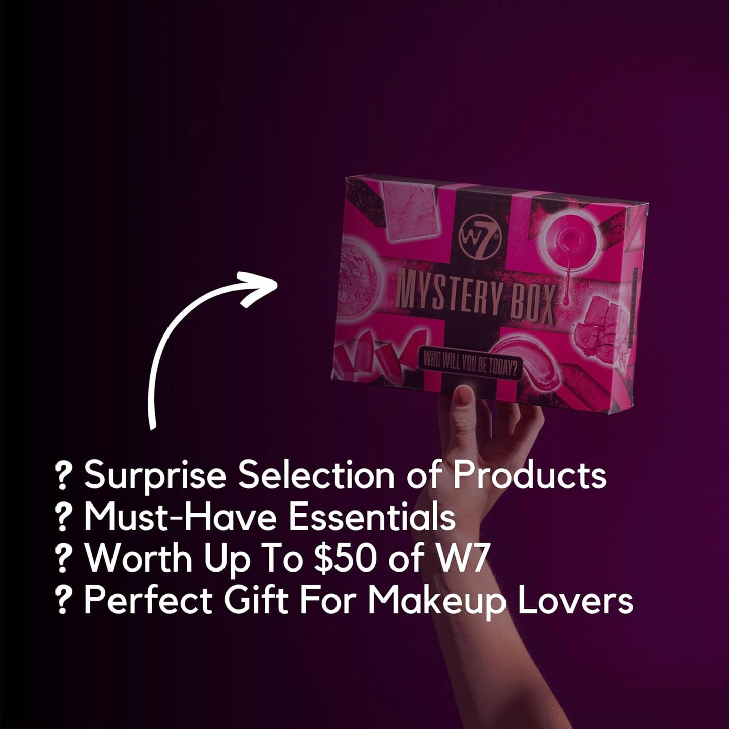 W7 Makeup Set Box - Assorted Gift of W7 Makeup Worth $50