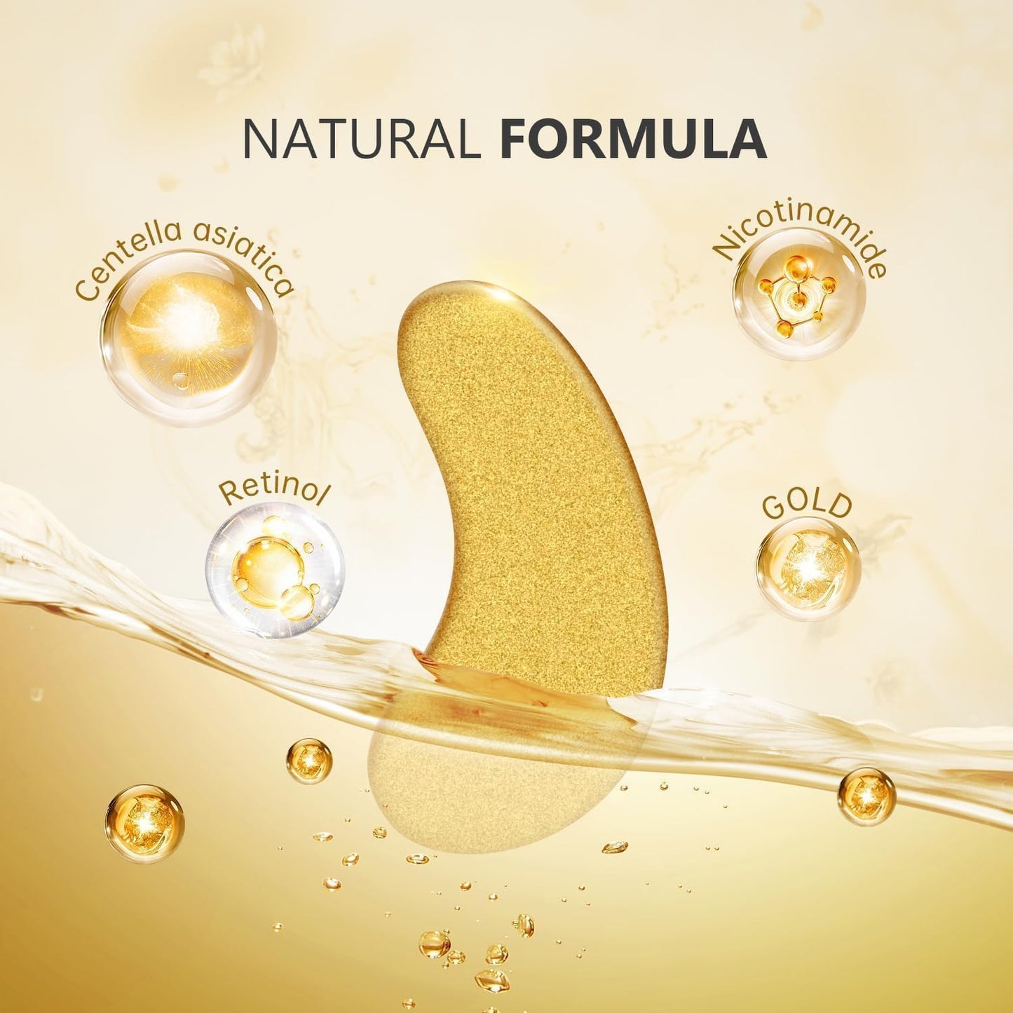 15 Pairs 24K Gold Under Eye Patches Face Masks Dark Circles Puffy Eye Bags Collagen Skincare Spa Trip Eye Mask