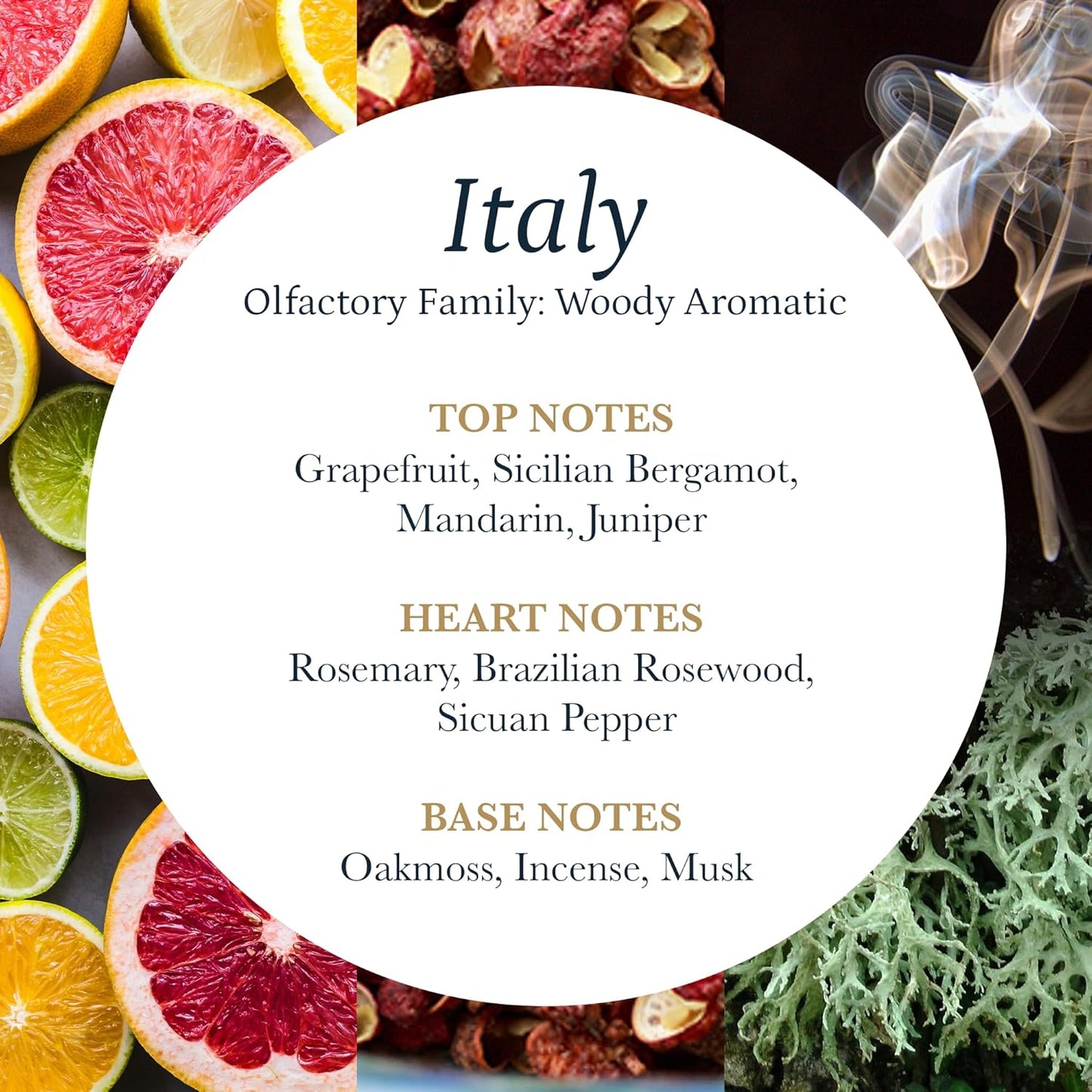 PuroSentido Italy Aroma Oil (10 ml) - Luxury Fragrance Oil for Diffusers and Humidifiers, Sicilian Lemon, White Rose & Musk Home, Hotel & Spa Scent