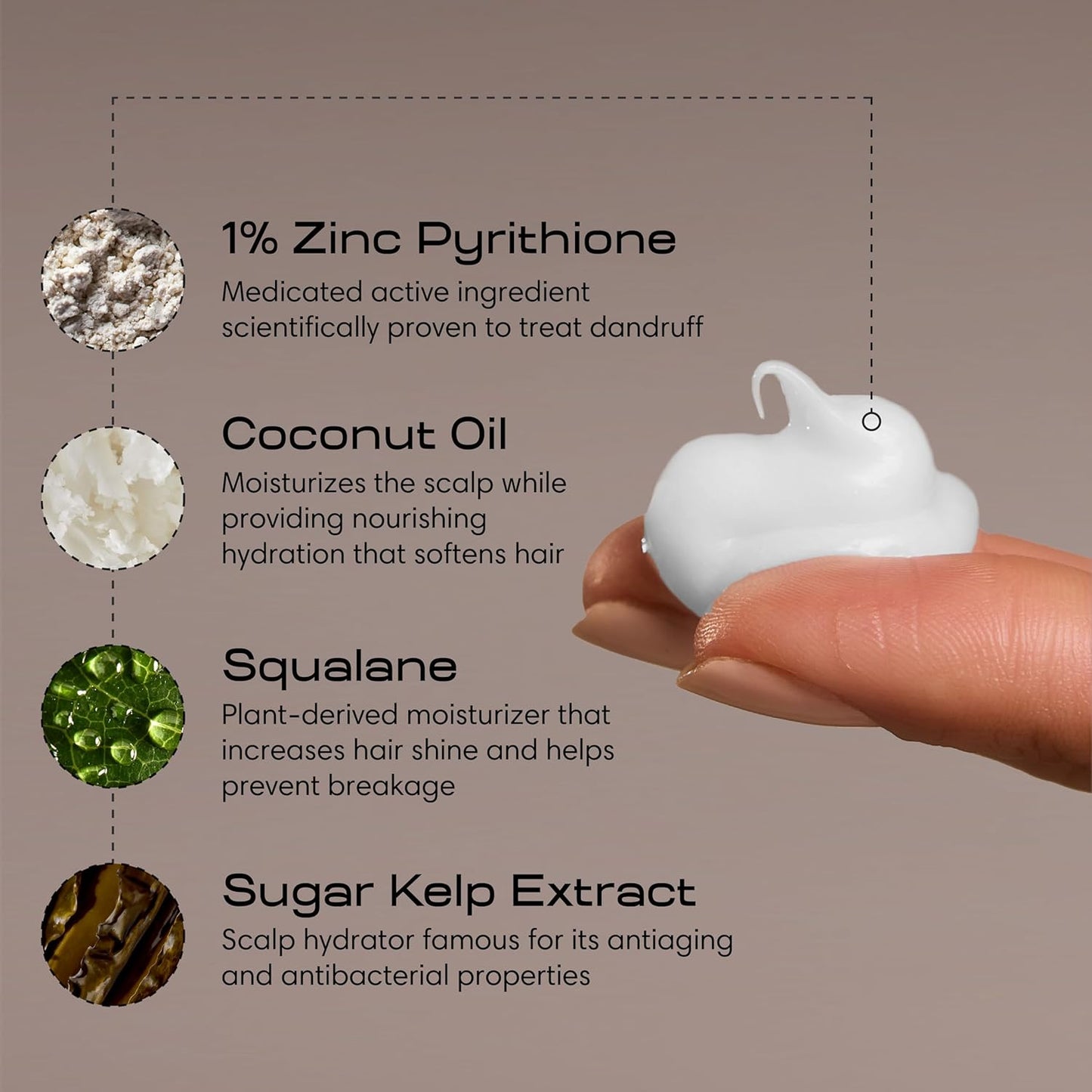 Jupiter Anti Dandruff Shampoo - Shampoo for Men & Women for Flaky, Itchy, Oily, & Dry Scalp - Nourishes Scalp and Reduces Breakage & Flakes - Color-Safe, Sulfate-Free, Paraben-Free - 2 Pack