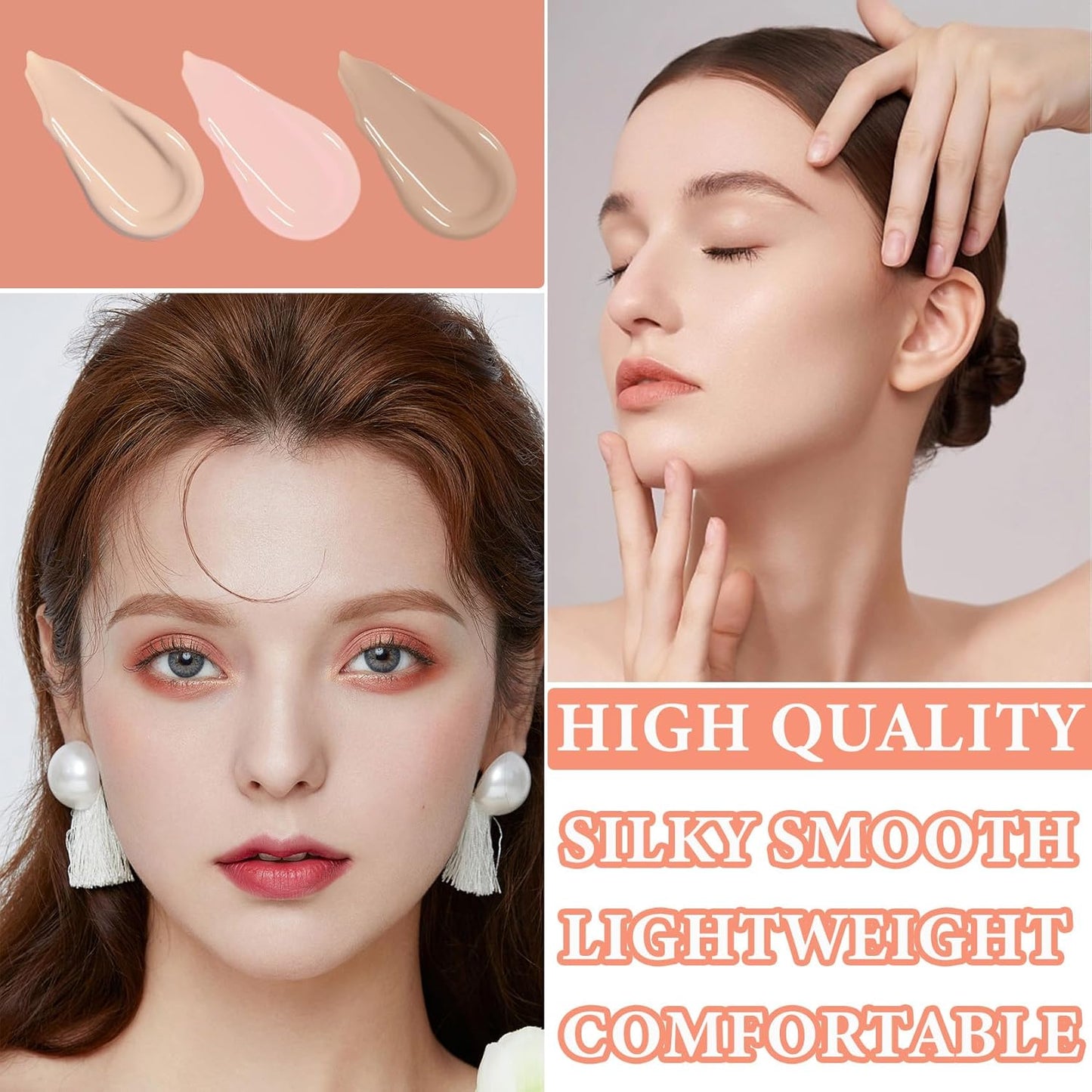 7 Colors Concealer Contour Palette,Correcting Concealer Makeup Palette 7 In 1 Contouring Foundation Cream Contour Palette for Redness,Dark Circles,Blemish,Acne(03#)