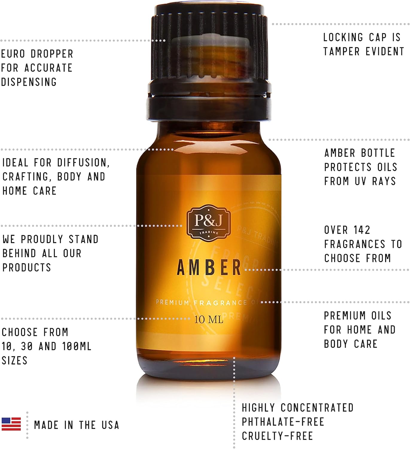 P&J Trading Fragrance Oil | Orange Oil 30ml - Candle Scents for Candle Making, Freshie Scents, Soap Making Supplies, Diffuser Oil Scents