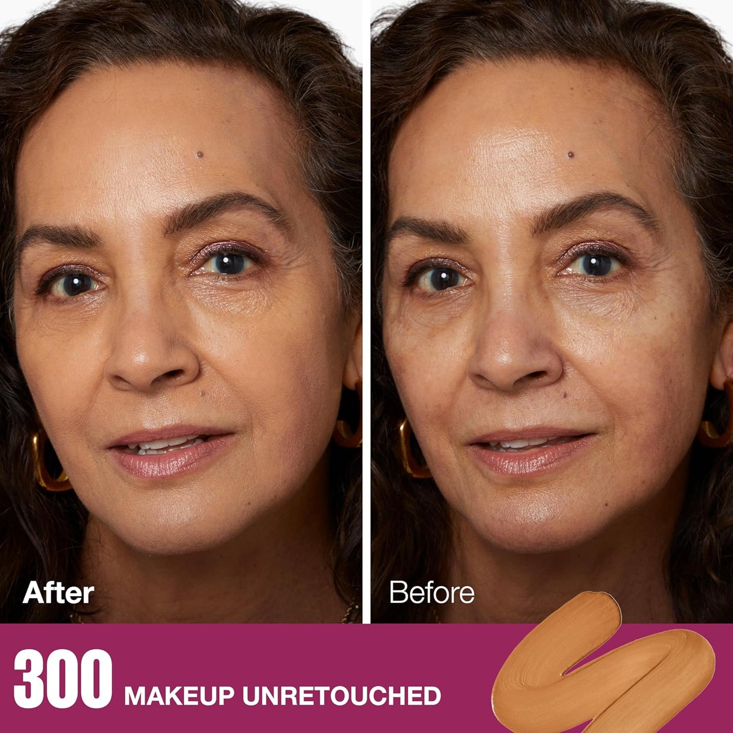 Maybelline Instant Age Rewind Eraser Foundation with SPF 20 and Moisturizing ProVitamin B5, 300, 1 Count (Packaging May Vary)